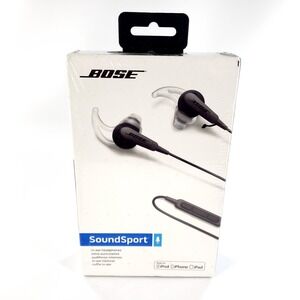 Bose SoundSport IE Wireless In-ear Headphones Charcoal 741776-0010 New Sealed